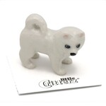 Little Critterz Eskimo Porcelain Dog - "Eskie"