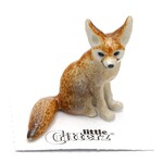 Little Critterz Fennec Fox Porcelain Miniature (blk pantry)