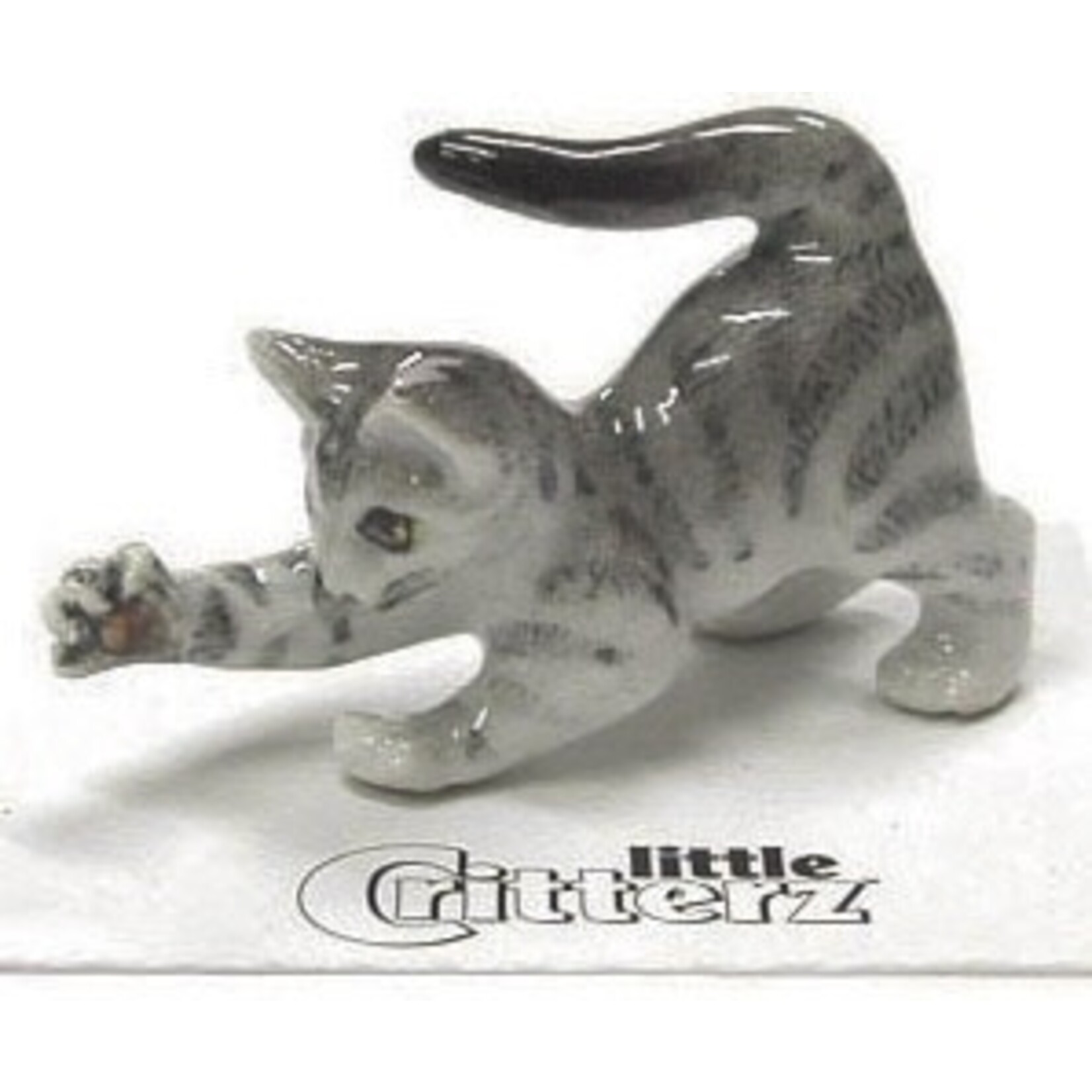 Little Critterz "Lily" Gray Tiger Kitten