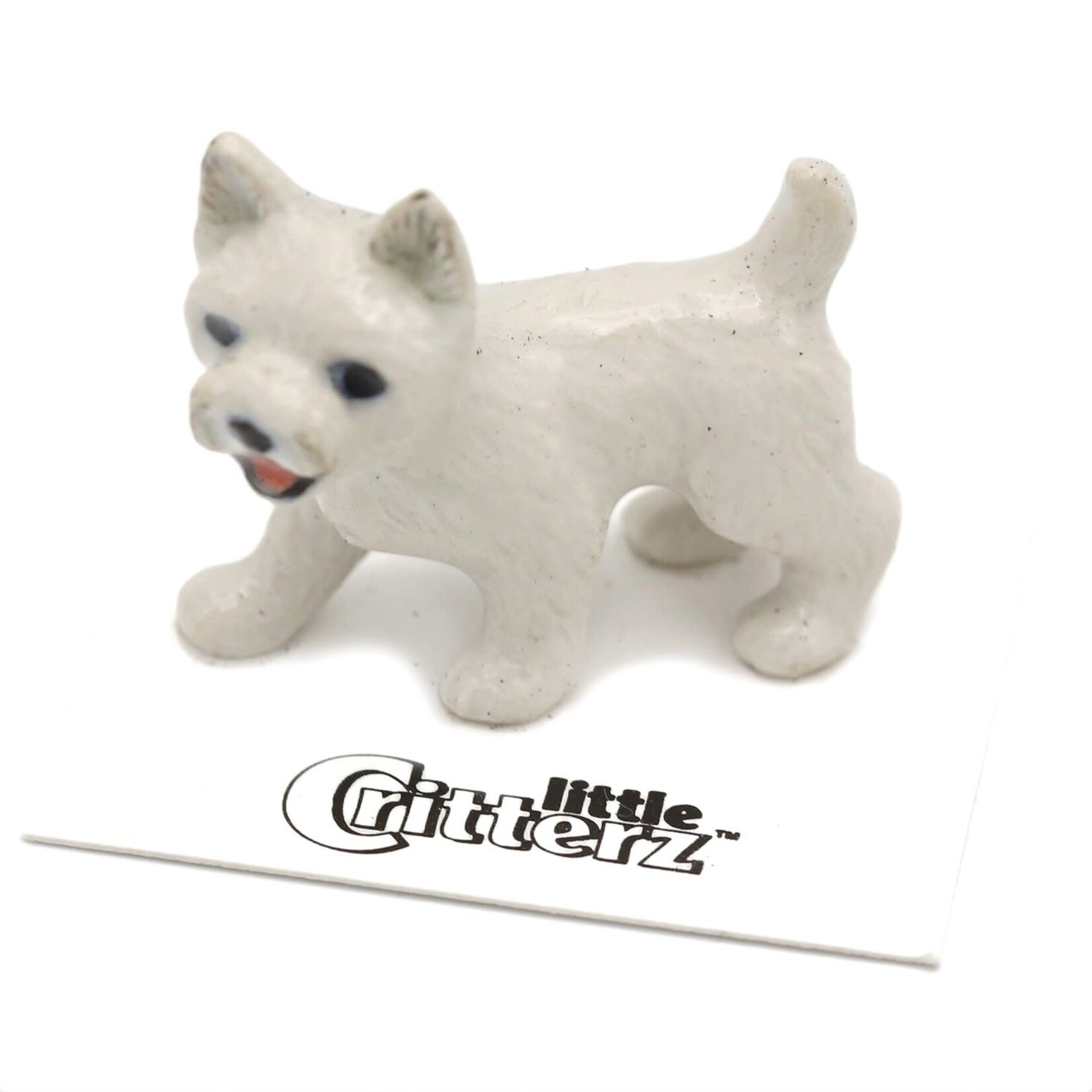 Little Critterz Dog - Porcelain Westie Terrier