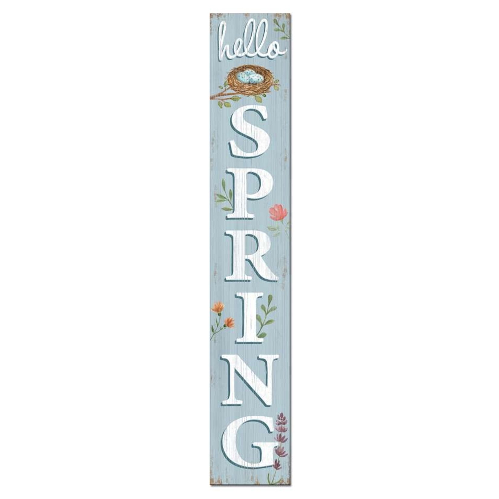 HELLO SPRING - PORCH BOARD 8X46 (window)