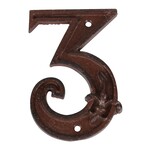 Cast Iron House Number 3 ( G 5 )