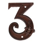 Cast Iron House Number - 3