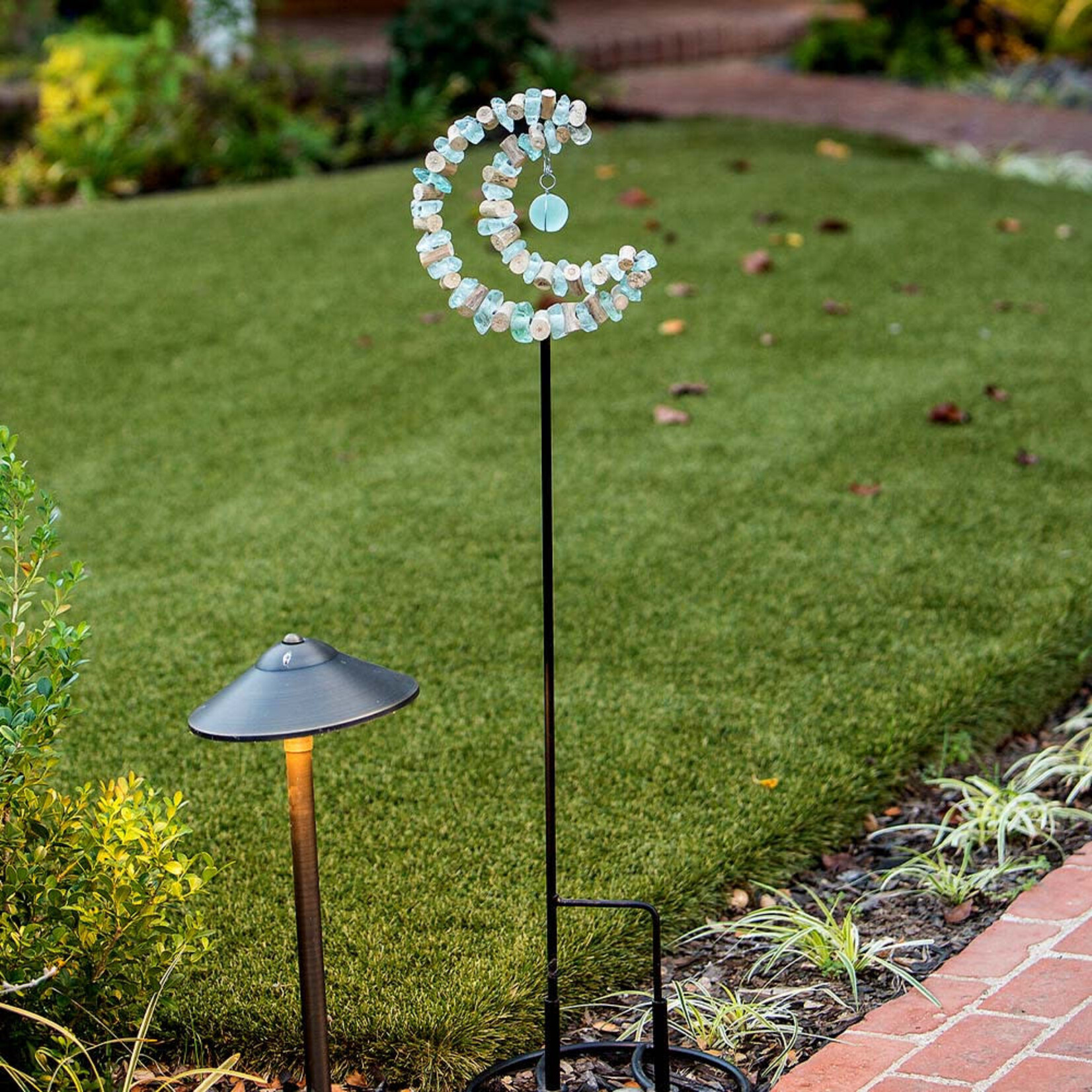 Garden Age Supply 'Crescent Moon' Garden Stake