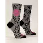 BlueQ SAY IT TO YOUR FACE WOMEN'S CREW SOCKS