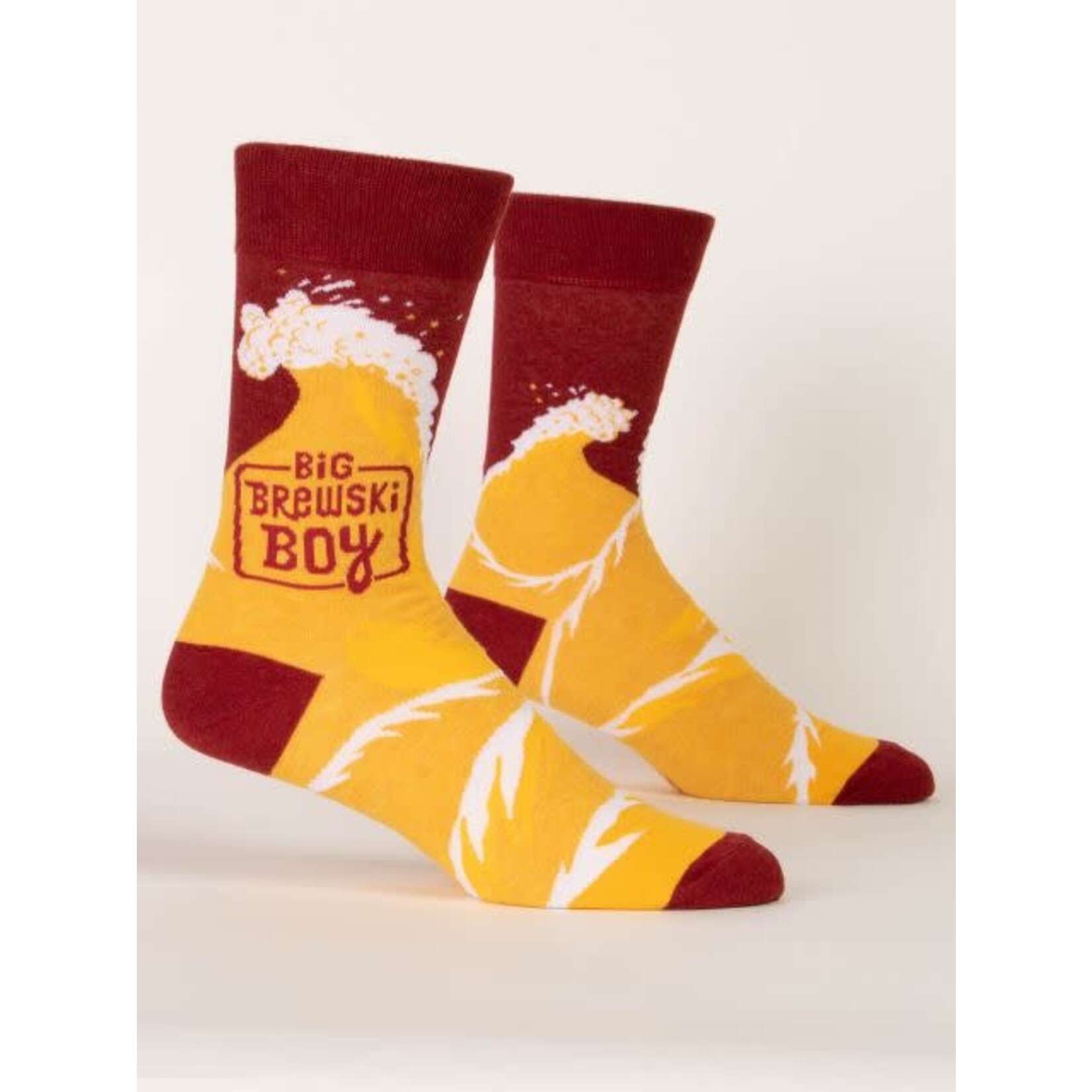 BlueQ Big Brewski Boy - Men's Crew Socks