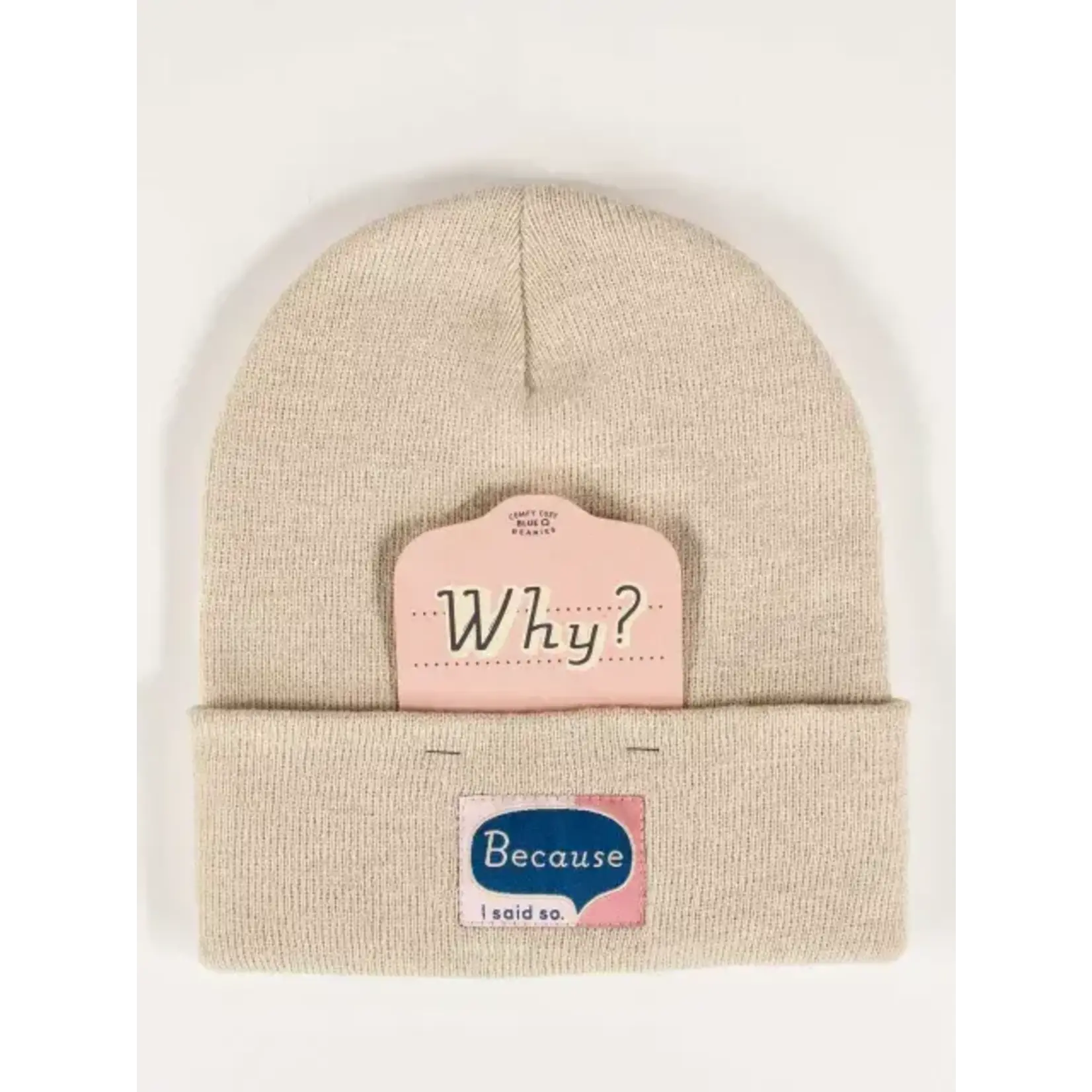 BlueQ Why? Blue Q Beanie WAS 27.95 NOW 9.99