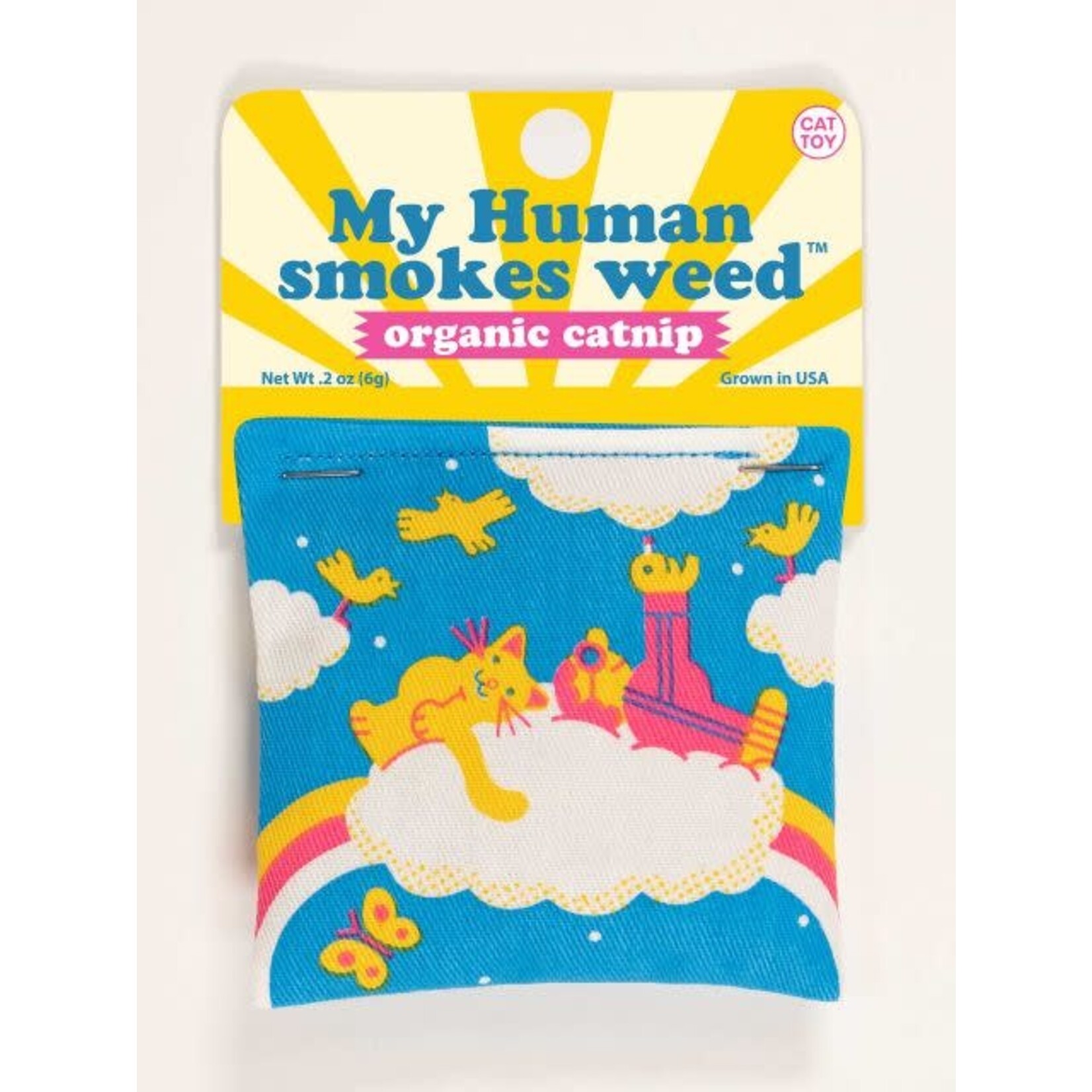 BlueQ Catnip Toy: My Human Smokes Weed