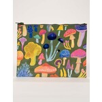 BlueQ MUSHROOMS ZIPPER POUCH