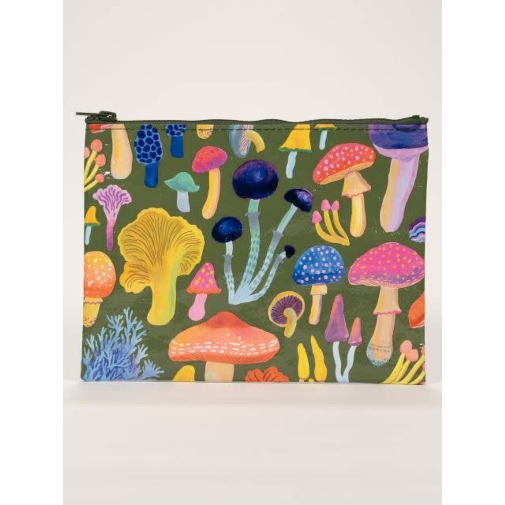 BlueQ MUSHROOMS ZIPPER POUCH