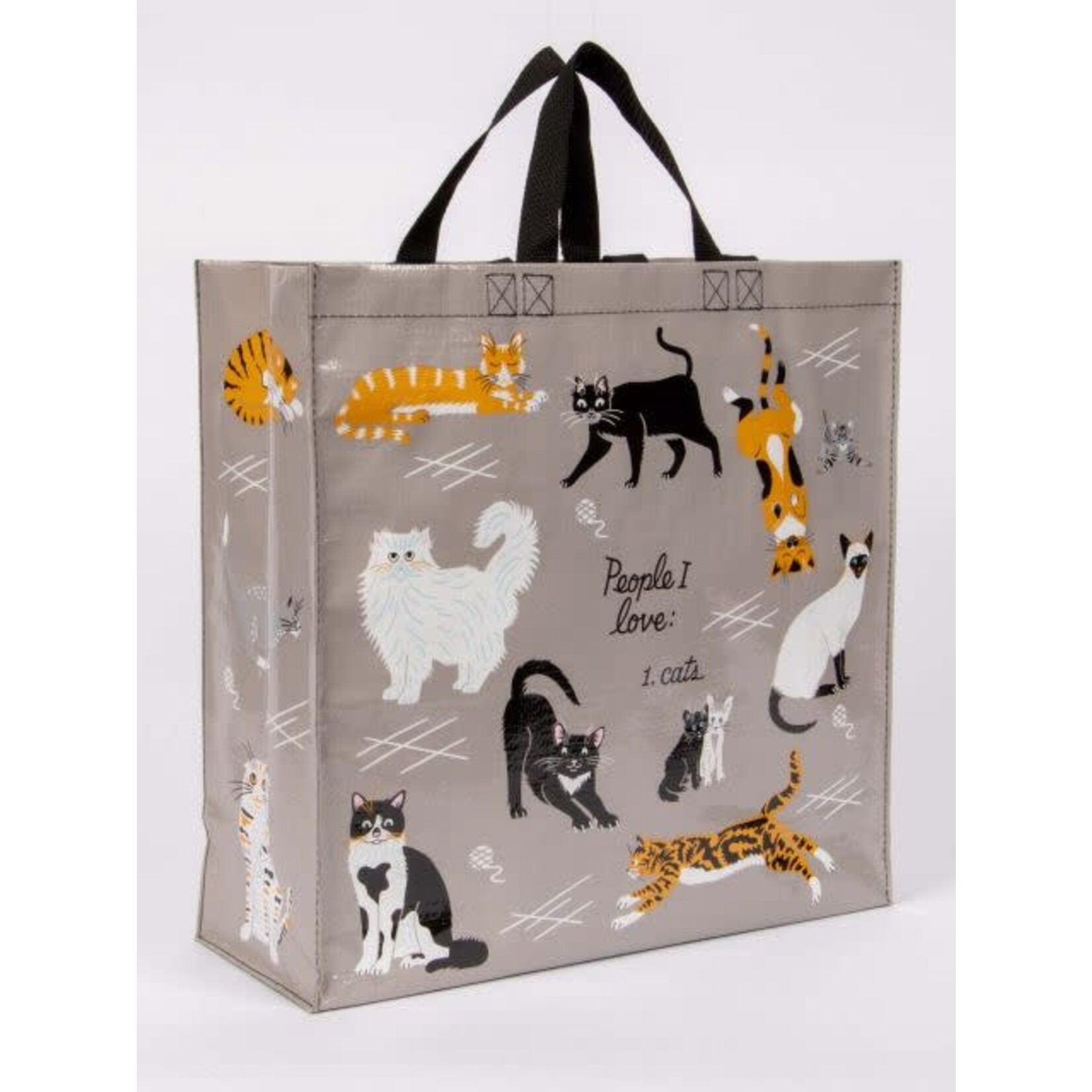 BlueQ PEOPLE I LOVE: CATS SHOPPER