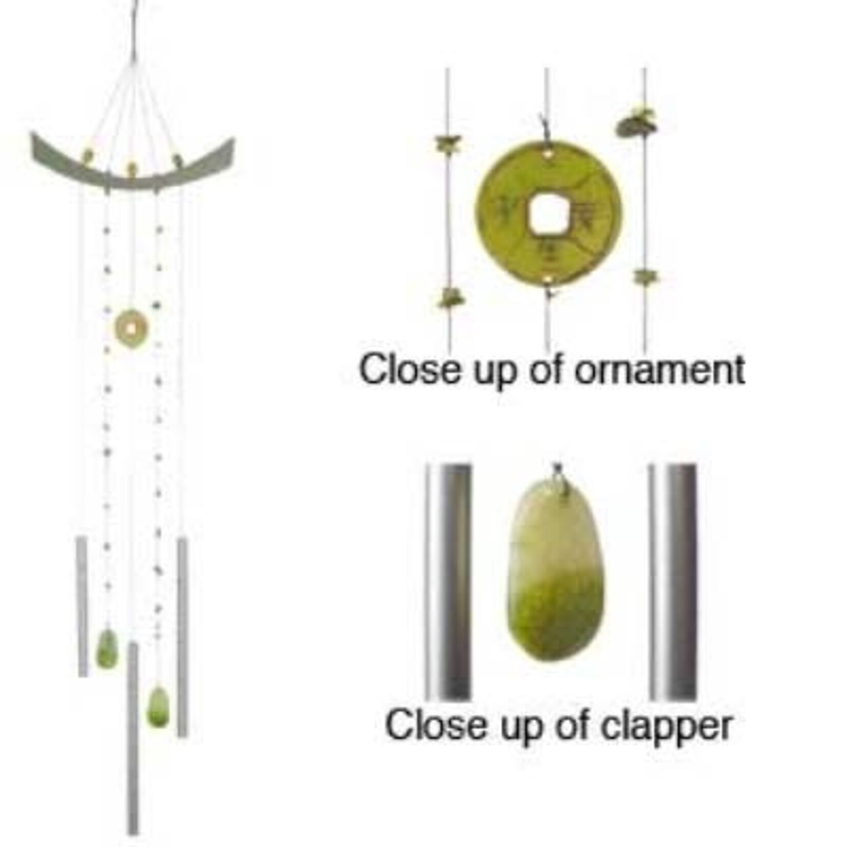 Woodstock Chimes Chi Energy Chime Jade