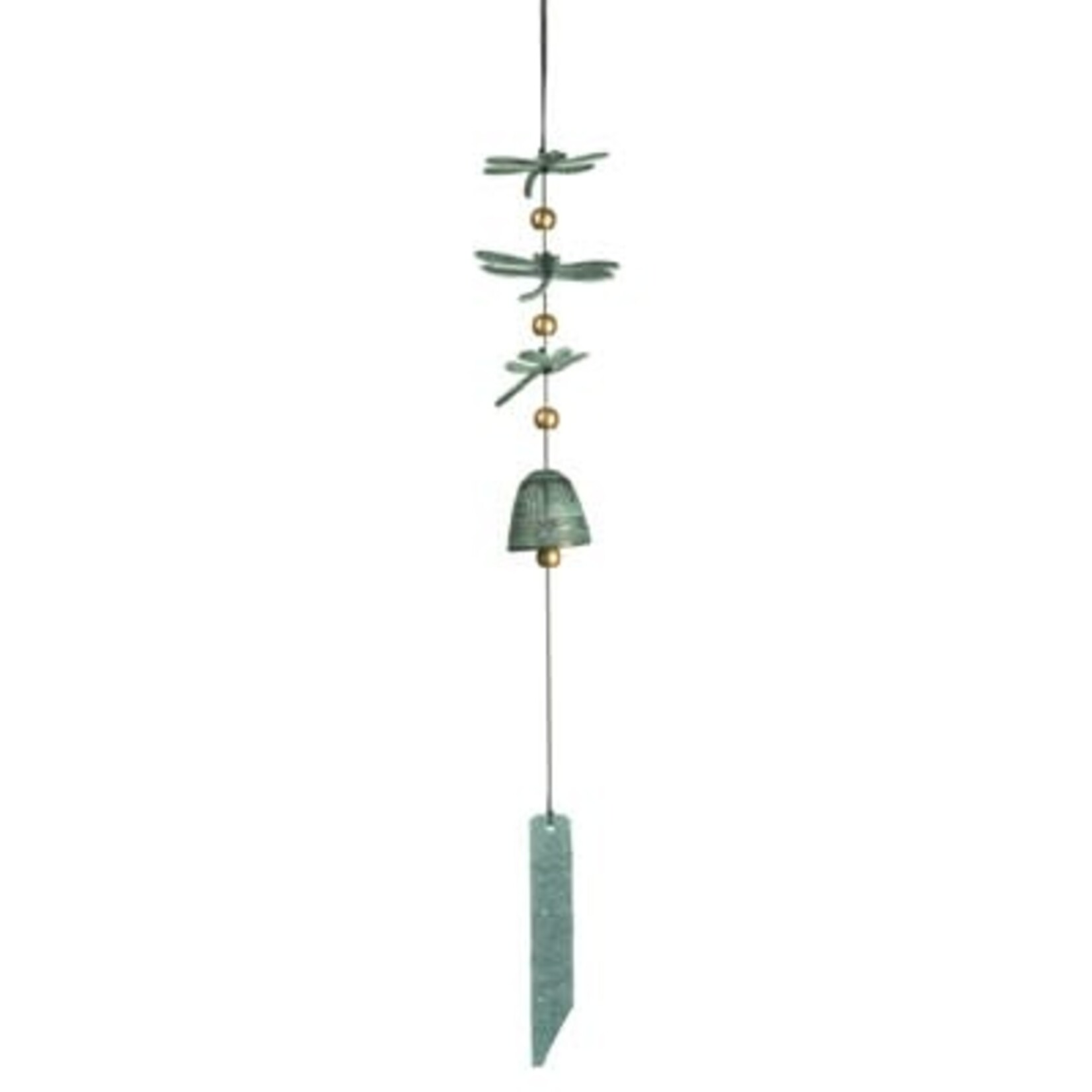 Woodstock Chimes Dragonfly Windbell Verdigris