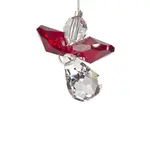 Woodstock Chimes January Guardian Angel - Garnet
