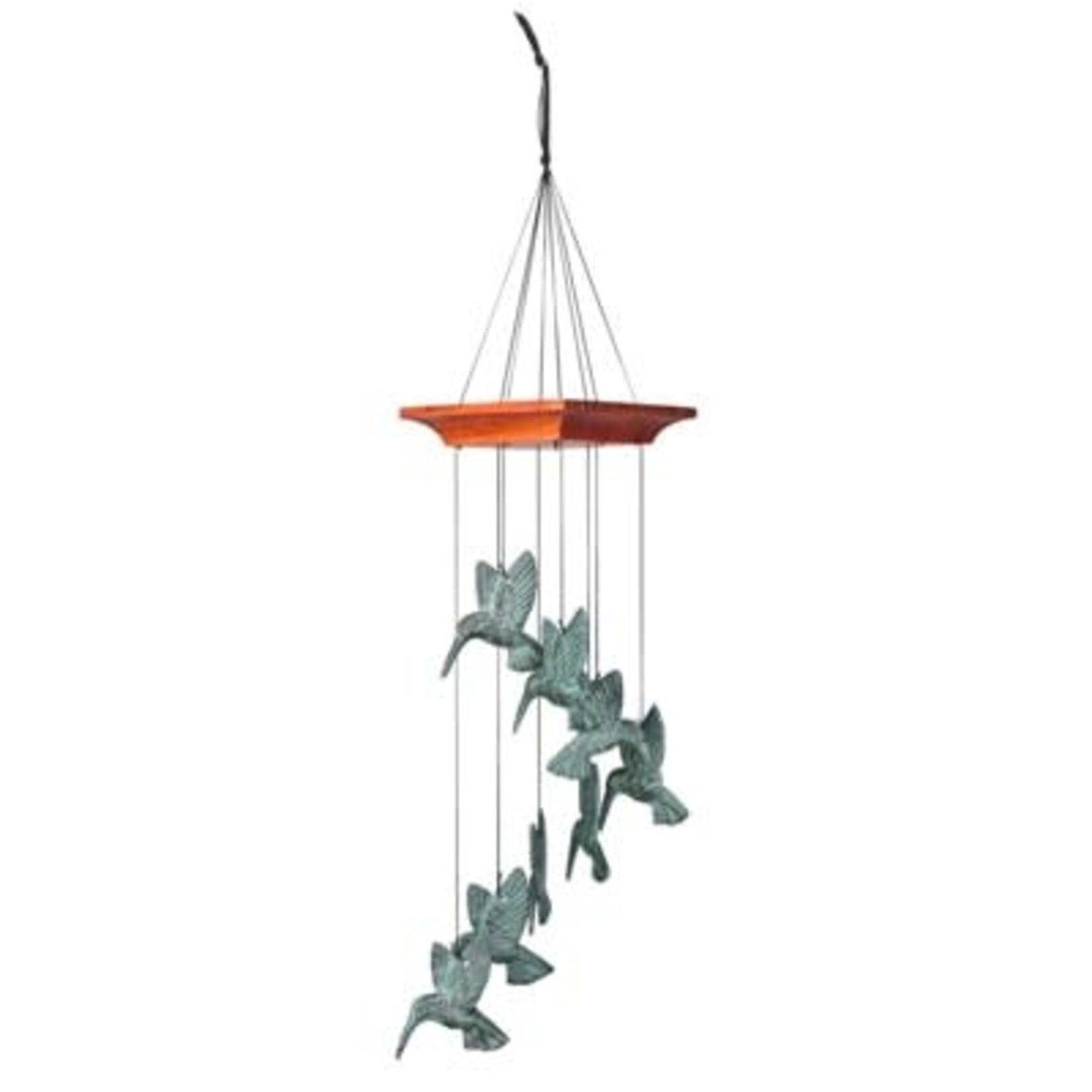Woodstock Chimes Hummingbird Spiral Windchime     (A8)
