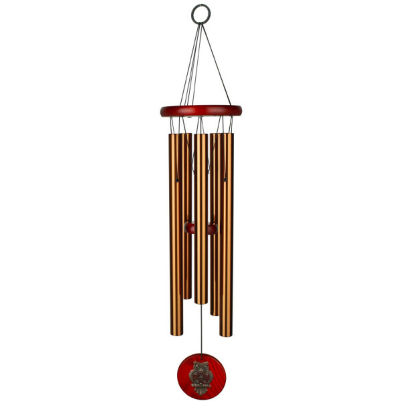 Woodstock Chimes Habitats Chime Owl - Bronze