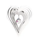 Woodstock Chimes Shimmers Crystal Heart