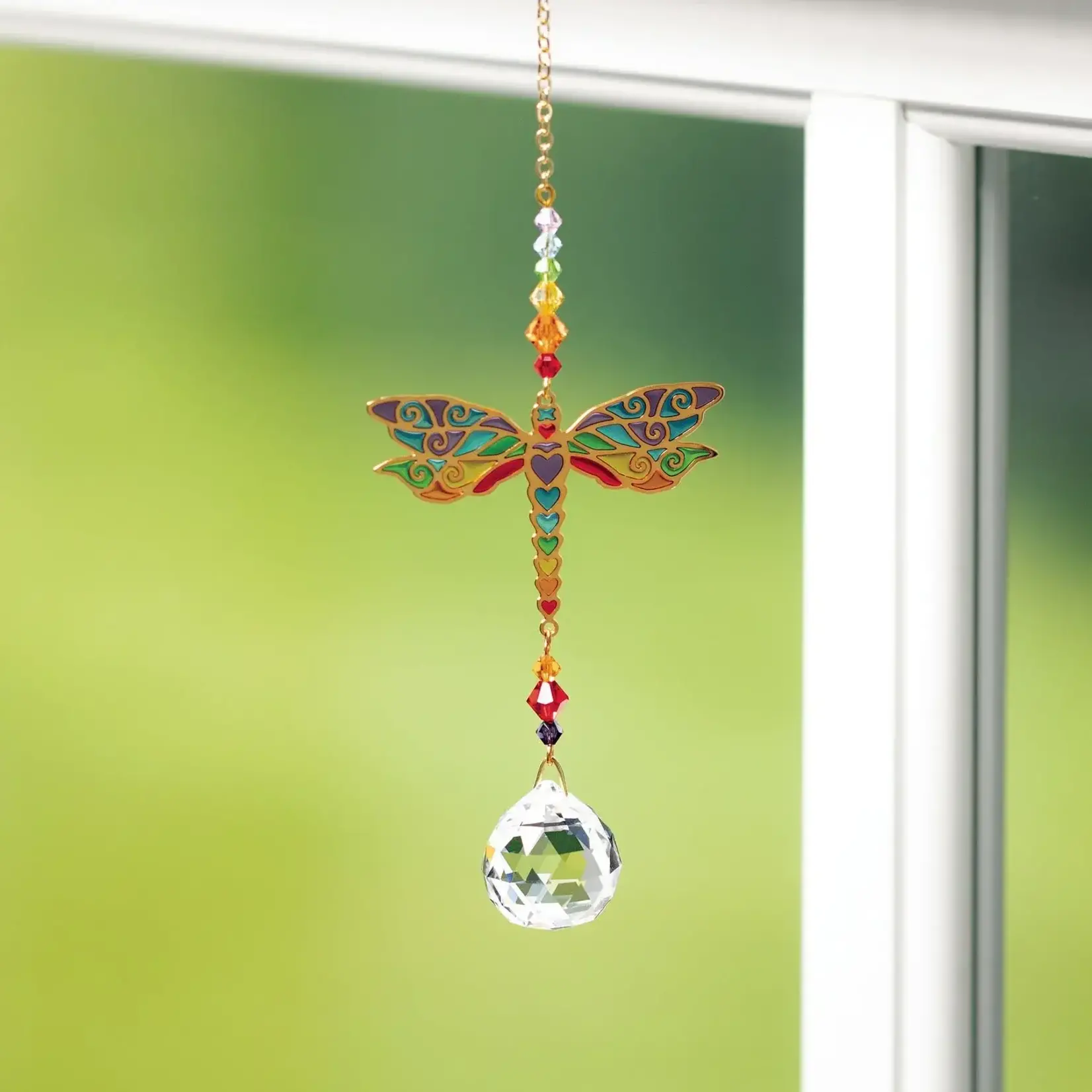 Woodstock Chimes Crystal Dreams Dragonfly