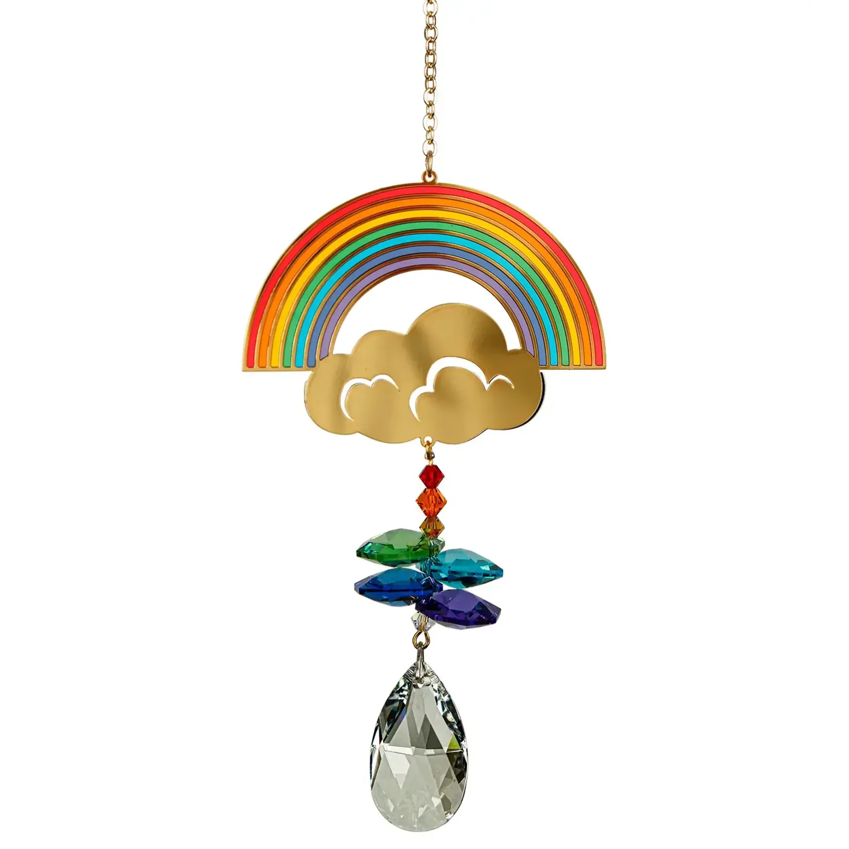 Woodstock Chimes Crystal Wonders - Rainbow