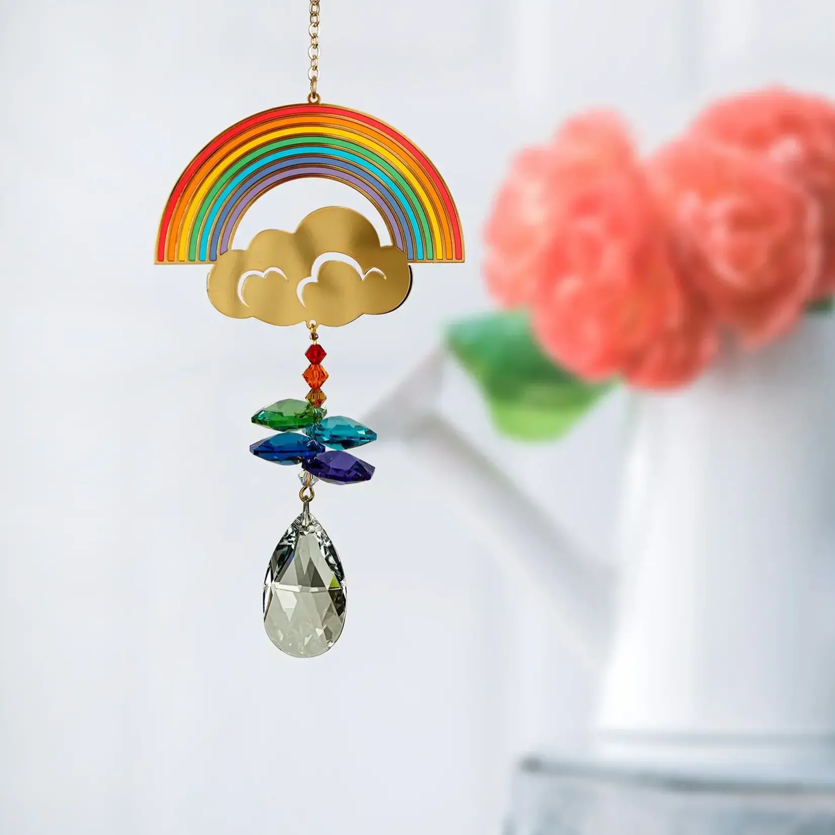 Woodstock Chimes Crystal Wonders - Rainbow