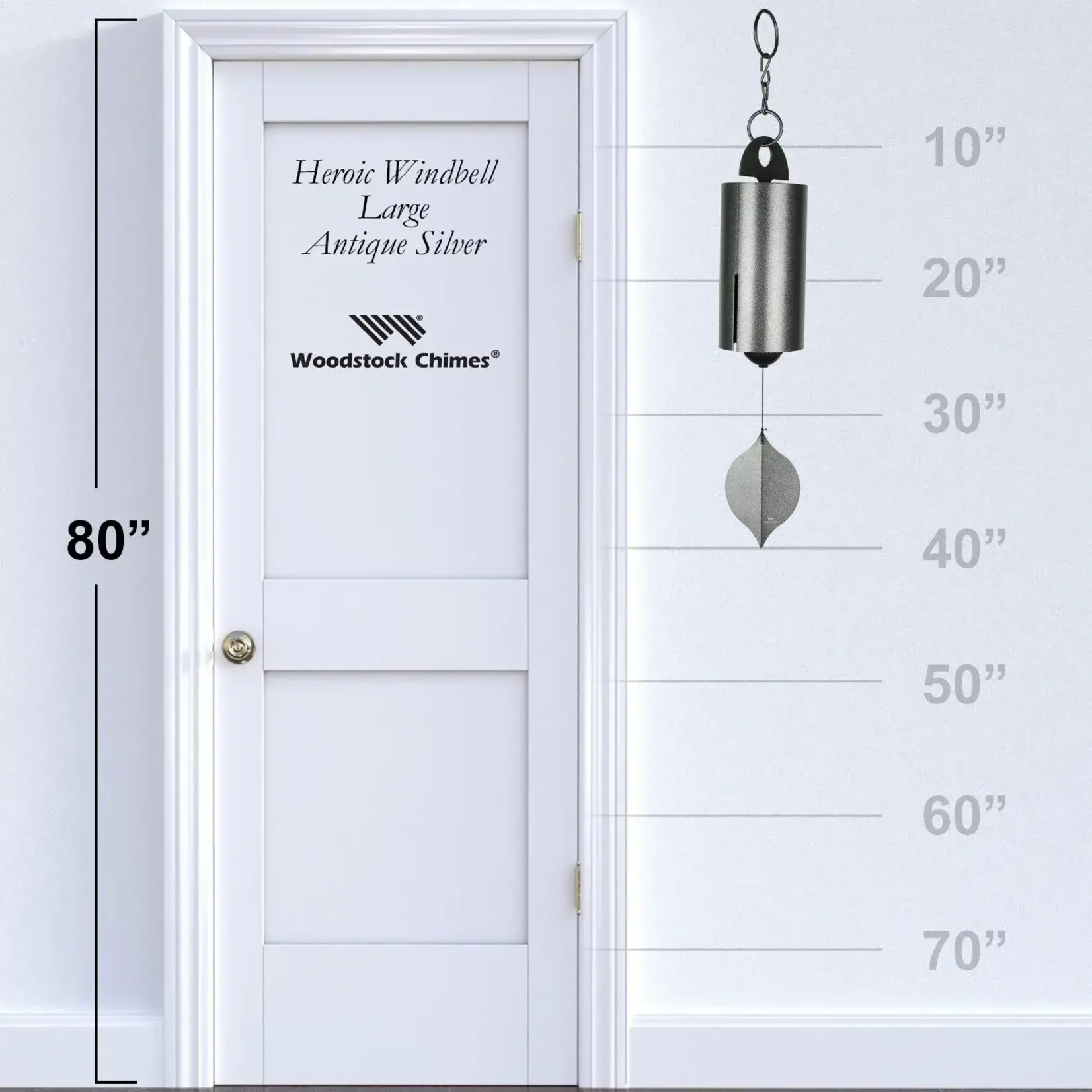 Woodstock Chimes Heroic Windbell™-Large, Antique ( A 20 )