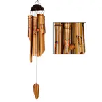 Woodstock Chimes Bamboo Butterfly Chime - Orange