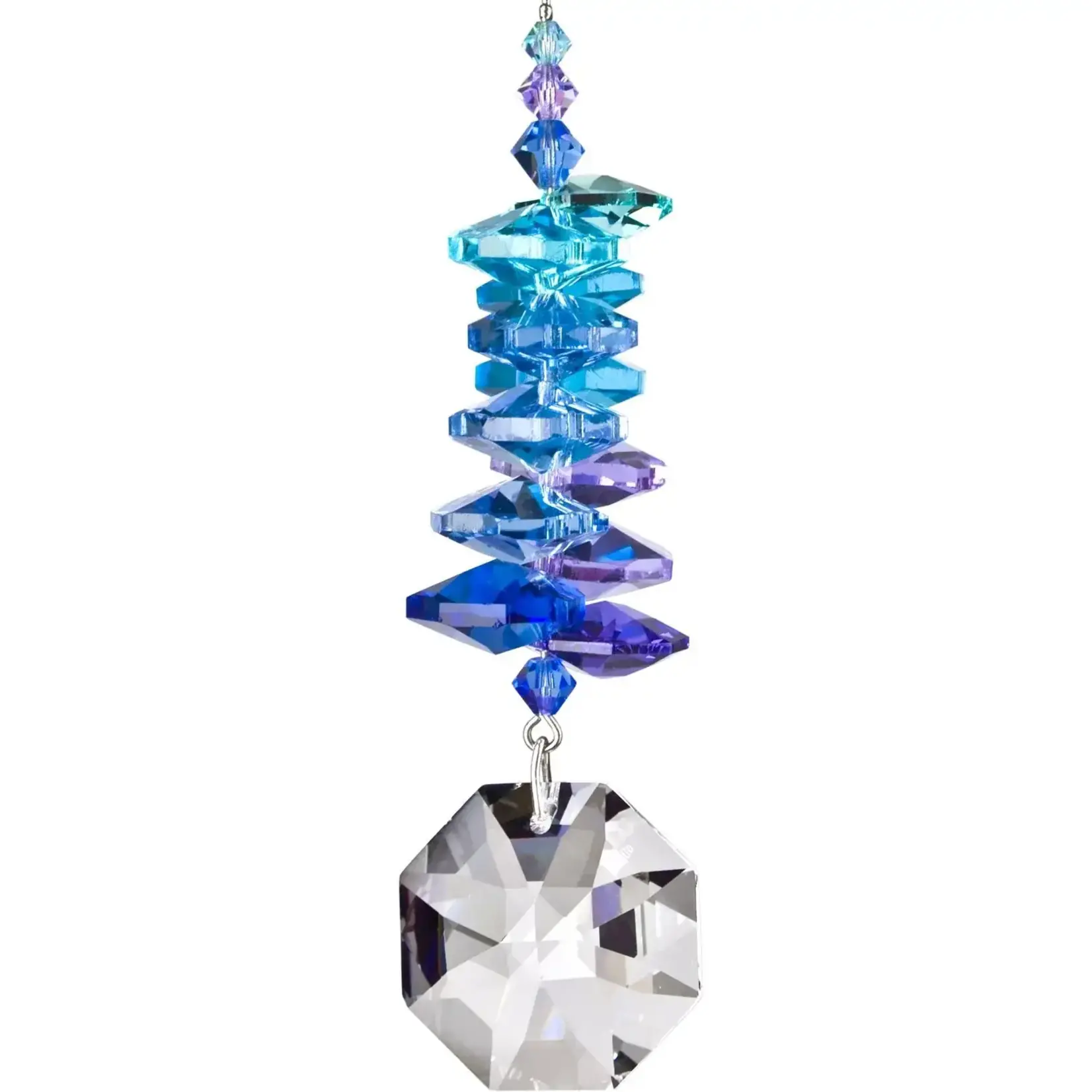 Woodstock Chimes Moonlight Crystal Cascade Octagon