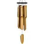 Woodstock Chimes Black Ring Bamboo Chime ( A 15 )