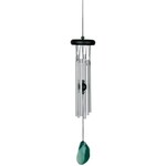 Woodstock Chimes Green Agate Windchime