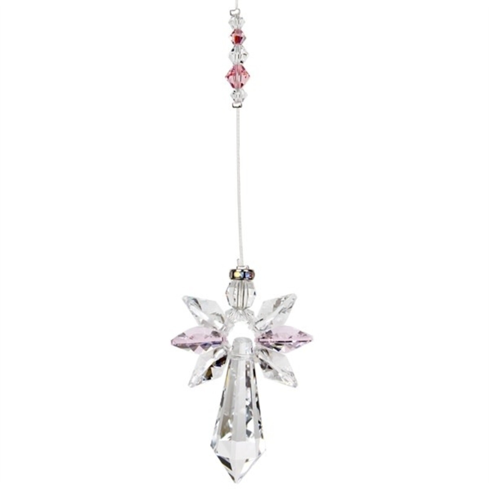 Woodstock Chimes Guardian Angel - Rose (Large)