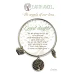 Silver Earth Angel  Charm Bracelet - Granddaughter