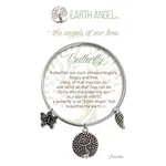 Earth Angel Bracelet Butterfly Silver