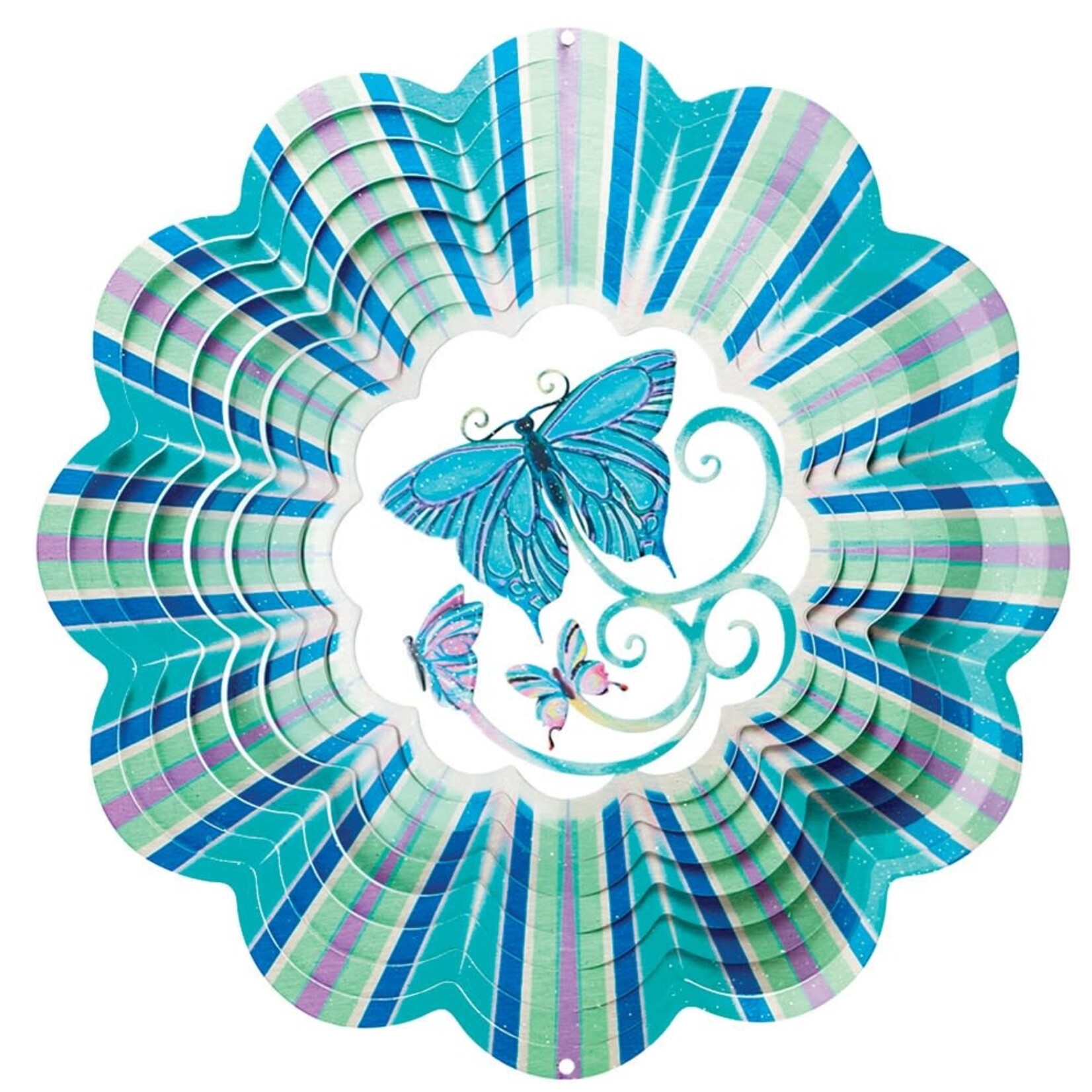 Spinfinity 3-D Blue Butterfly Spinner