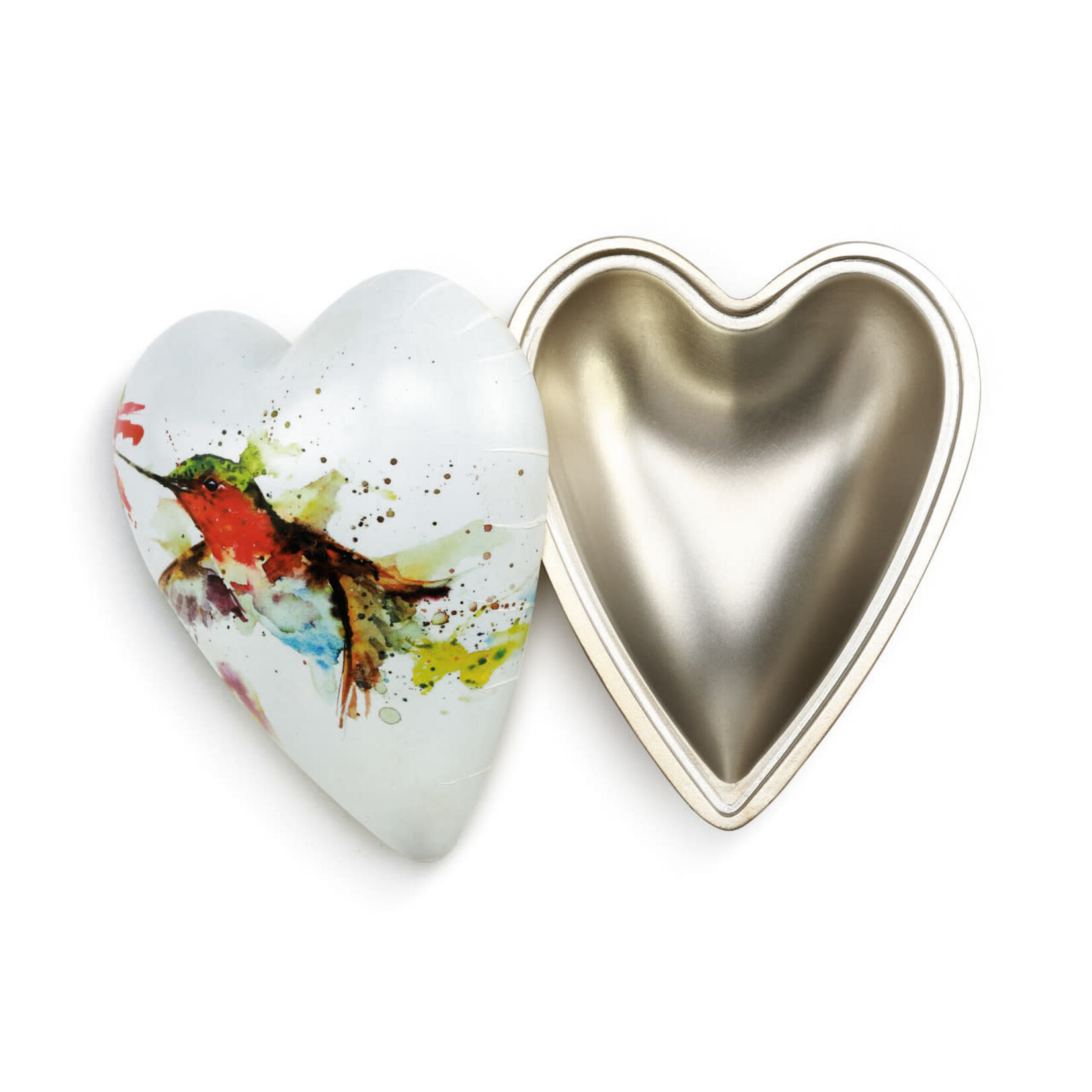 Hummingbird Art Heart Keeper  (Bin 5)