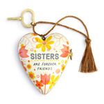 Sisters Forever Musical Art Heart      (bin 12)