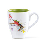 Dean Crouser Hummer and Flower Mug