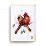Dean Crouser Cardinal Pair Wall Art (B7 BS)