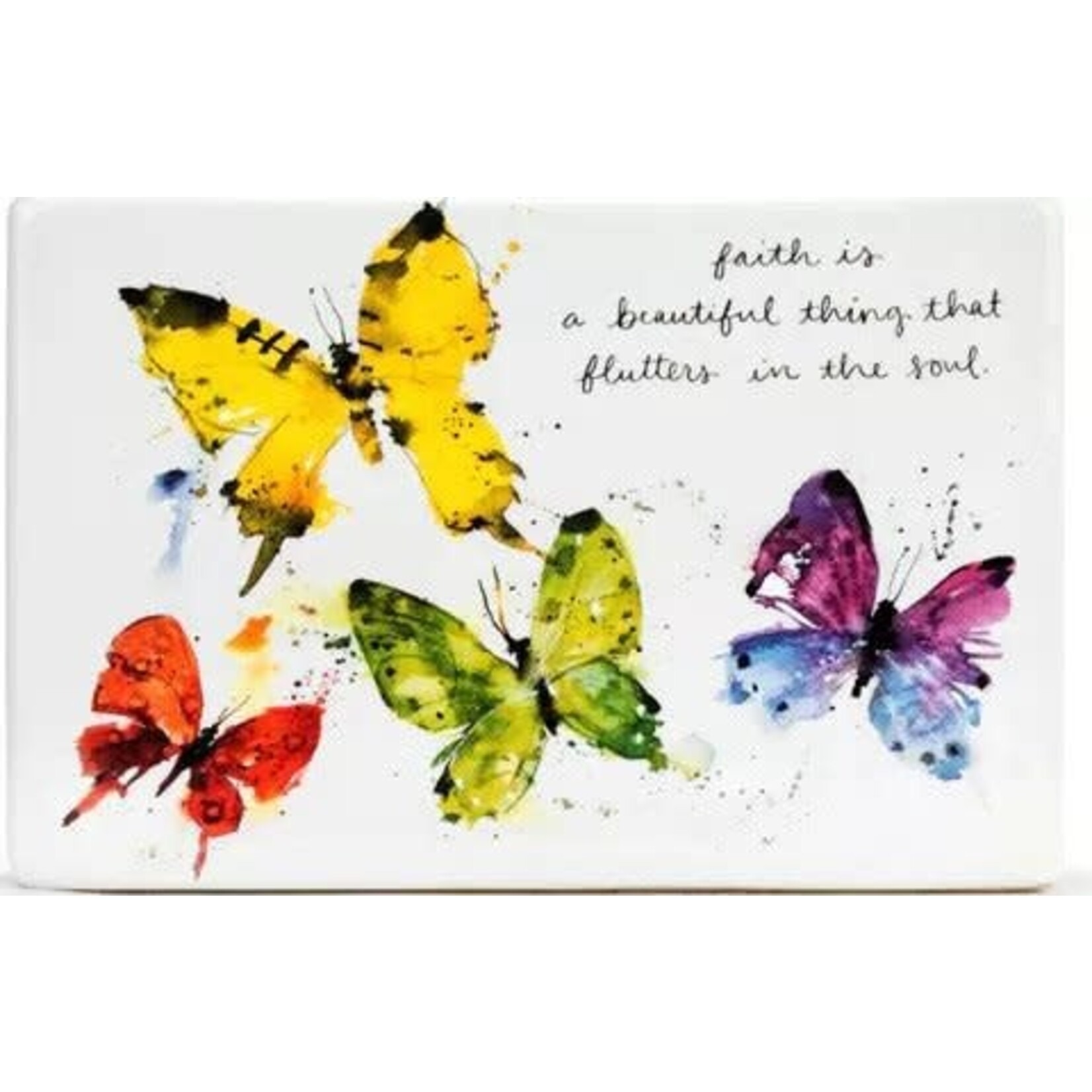 Dean Crouser Flock of Butterflies  Plaque