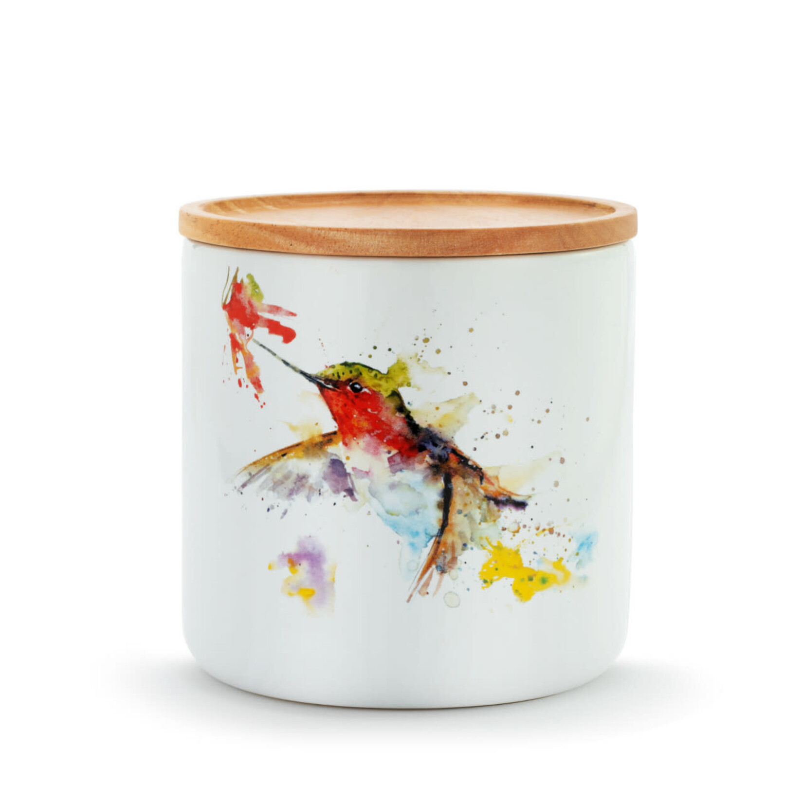 Dean Crouser Hummer & Flower Canister - Small