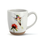 Dean Crouser PeeWee Collection - Red Flower Mug ( B 7 )