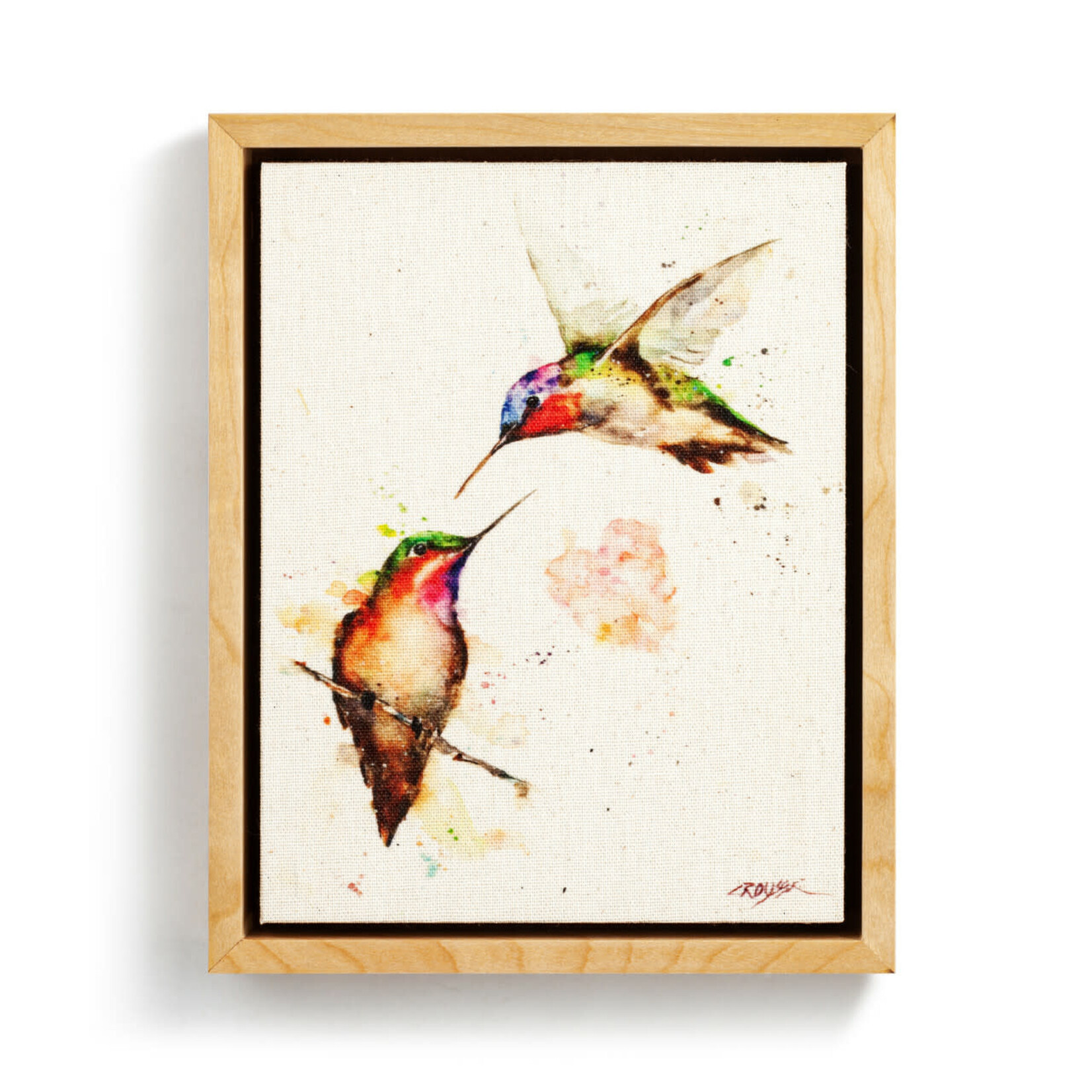 Dean Crouser PeeWee Collection - Lovebirds Wall Art