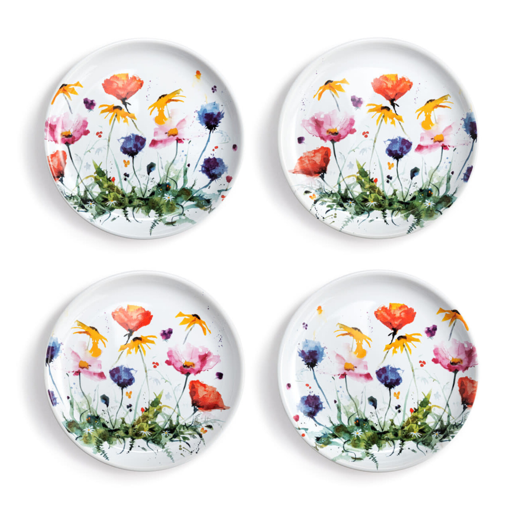 Dean Crouser Wildflowers Appetizer Plates-sold individually