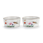 Dean Crouser Hummer & Flower Ramekins Set   (K4)