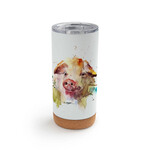 Dean Crouser Pig Metal Tumbler w/ Lid