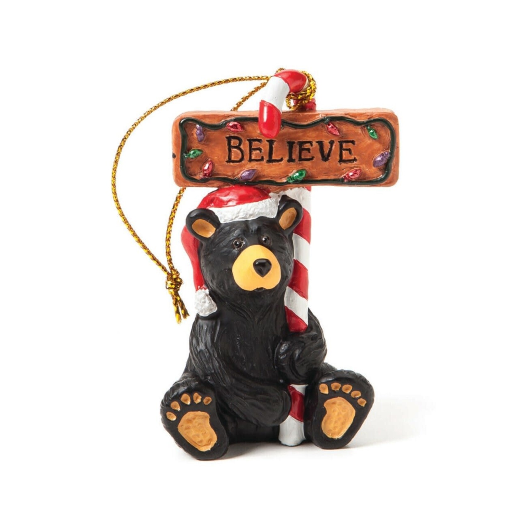 Believe Bear Ornament