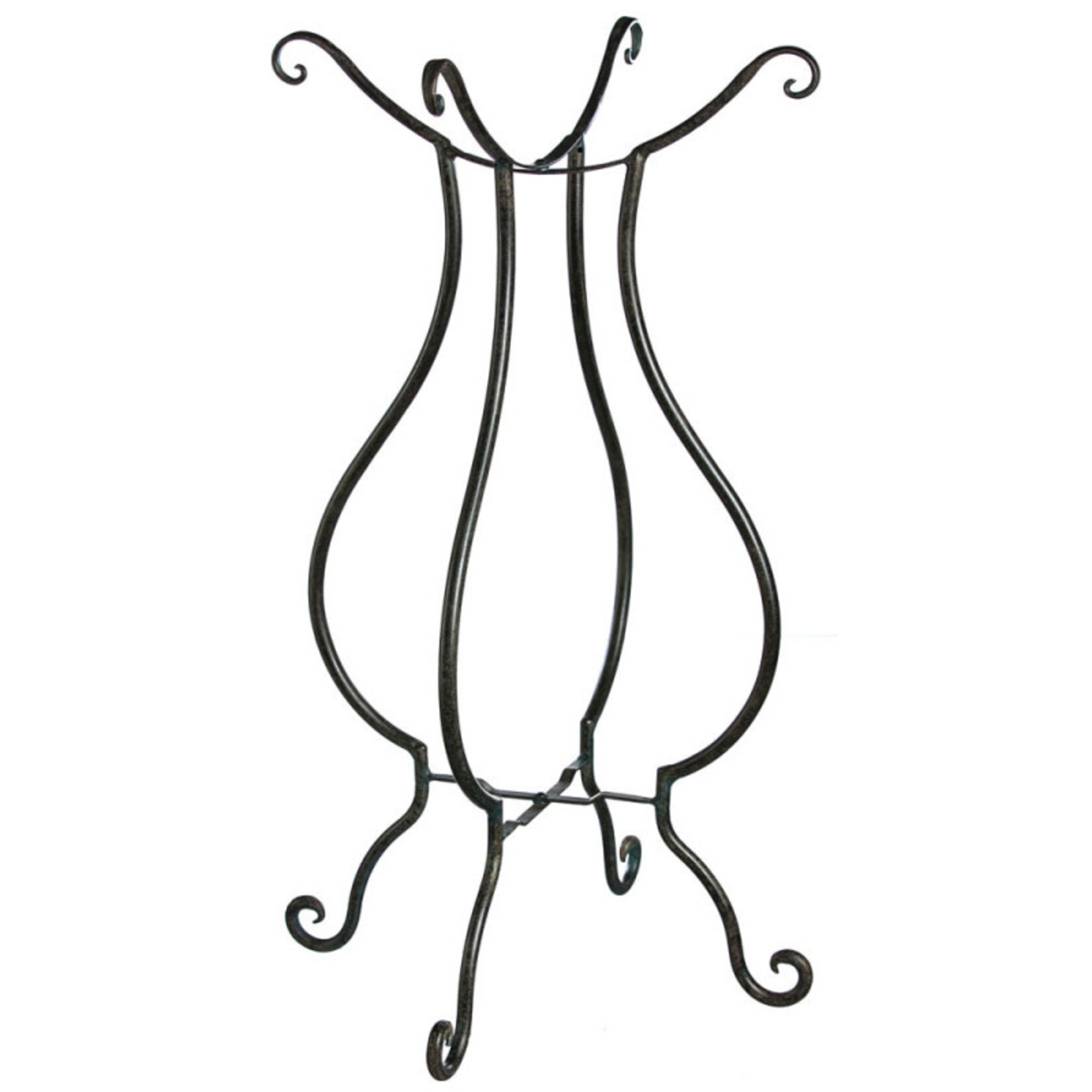 Scroll Birdbath Stand - Metal