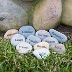 Stones with Sayings