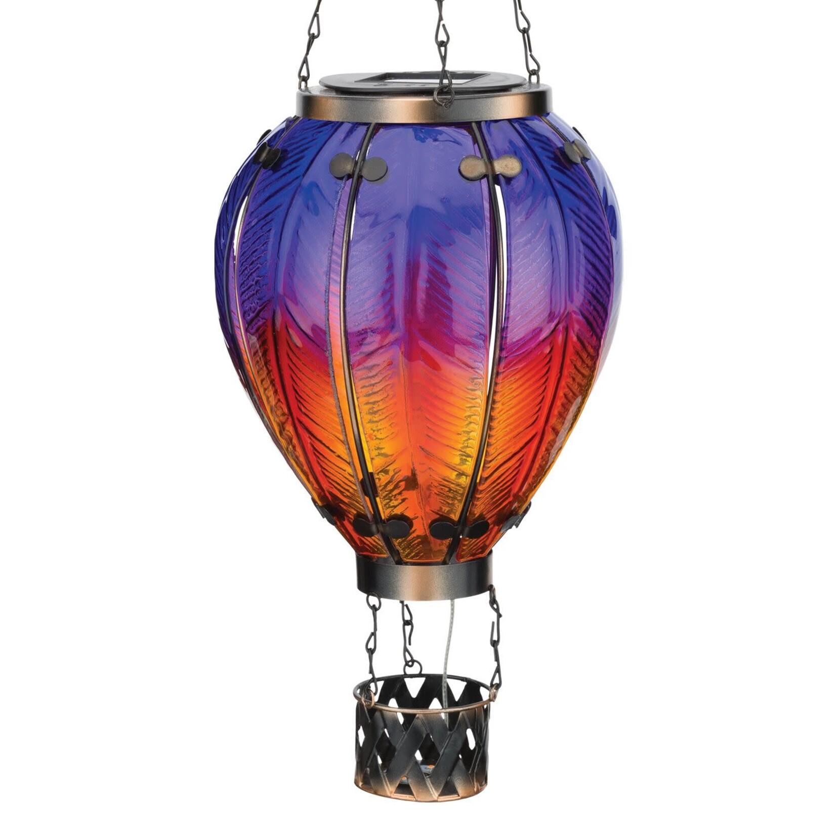 Regal Art & Gift Hot Air Balloon Solar Lantern Large