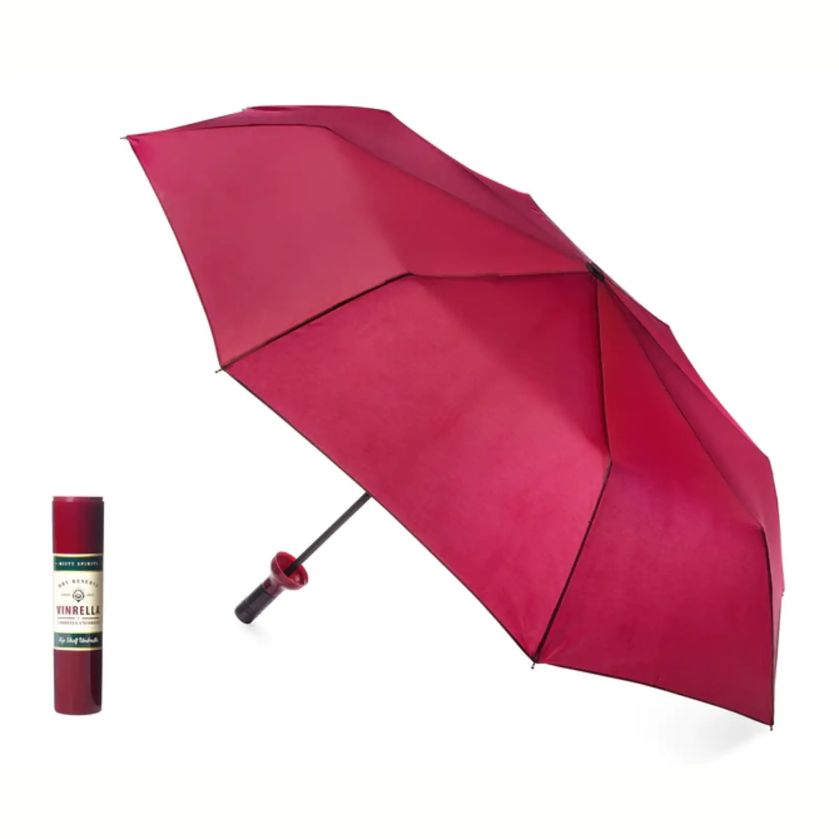 Vinrella Wine Bottle Umbrella Burgundy