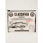 BlueQ CLASSIFIED ZIPPER POUCH